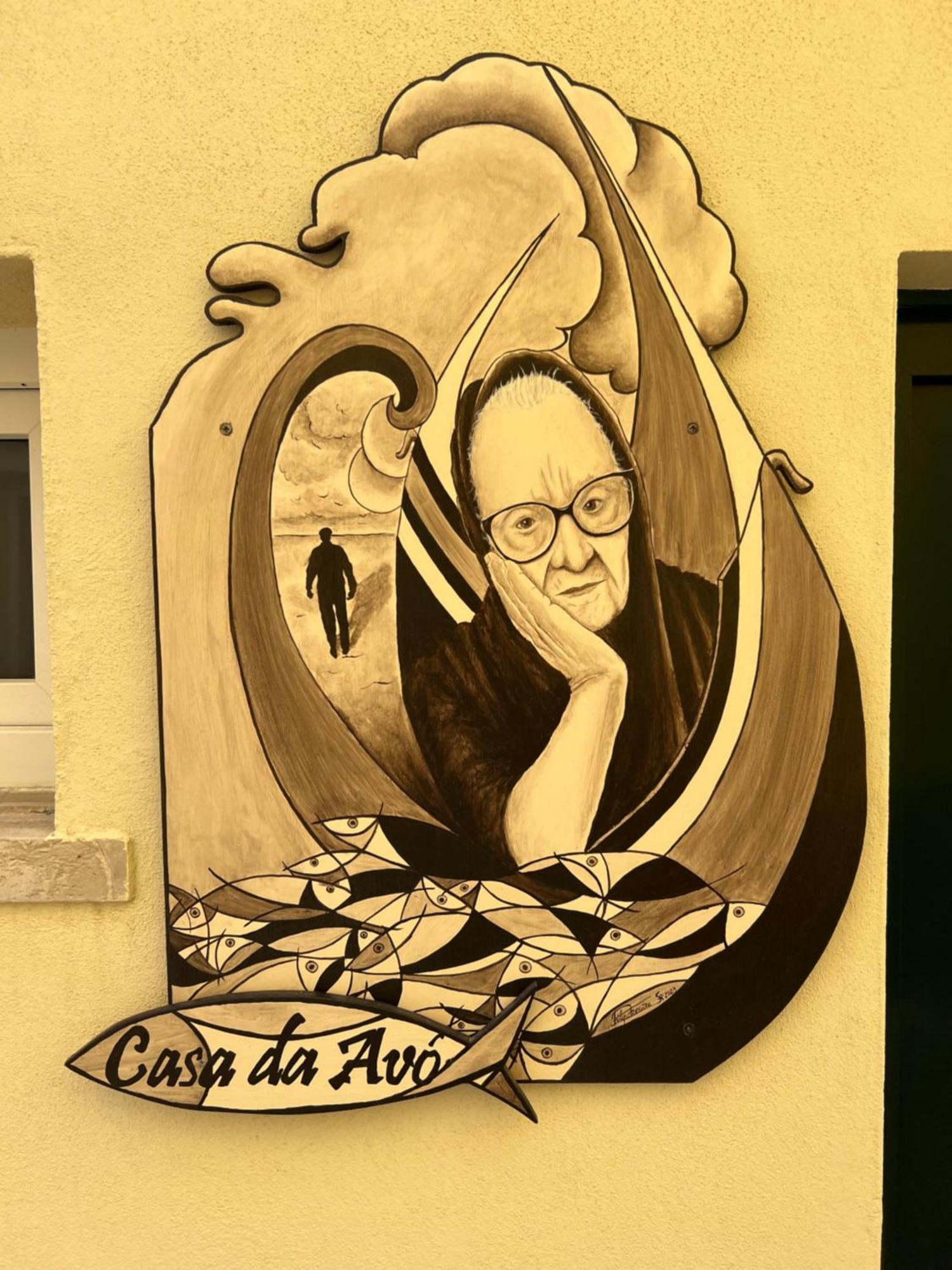 Casa Da Avo Villa Nazaré Exteriör bild